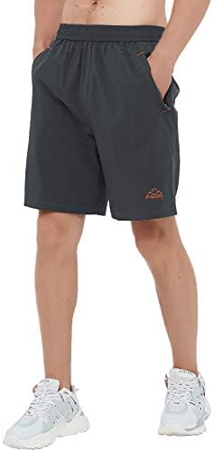 TBMPOY Мъжки 7 къси Панталони за Джогинг и Пешеходен Туризъм, бързо съхнещи, За спорт във Фитнес залата, На
