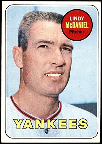 1969 Topps 191 Липи Mcdaniel Ню Йорк Янкис (Бейзболна картичка) БИВШАТА/MT йорк Янкис