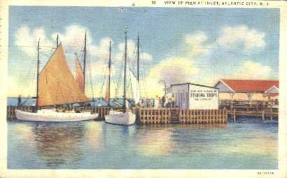 Пощенска картичка от Атлантик Сити, Ню Джърси