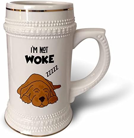 Триизмерна Забавна Хубава чаша за домашни любимци Аз не събуди спящата кучето - 22 грама (stn-362927-1)
