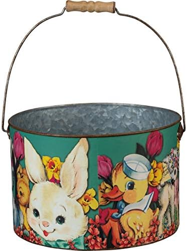 При примитиви от Туроф има Набор от декоративни кофи Happy Easter Диаметър 9,50 x 6,25, с диаметър 7,50 х 4,75