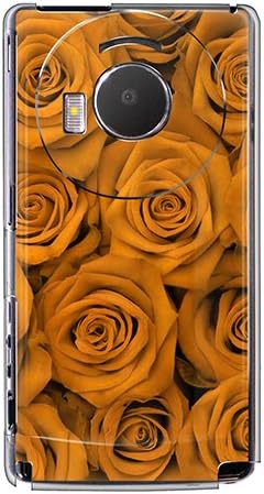 CaseMarket SoftBank LUMIX Phone (101P) Прозрачен твърд калъф от поликарбонат [Розово - оранжево]