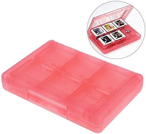 DAGIJIRD Преносим Калъф За игрални Карти на Притежателя Кутия за Патрони 28 в 1 Защитен Калъф за Nintendo DS