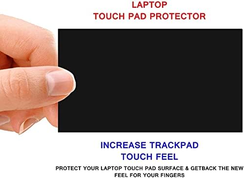 (2 броя) Защитна подплата за тракпад Ecomaholics Premium за лаптоп Acer TravelMate P2 (TMP215-54) 15,6 инча, Черна Матова Панел на тъчпада, със защита От надраскване и пръстови отпечатъци, Ак?