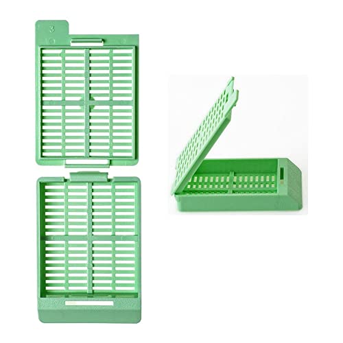 Simport Scientific M517-4 Касета за обработка на салфетки Swingsette /За вграждане, Основата и Капака отделно, Ацеталь, Зелена (опаковка от по 1000 бройки)