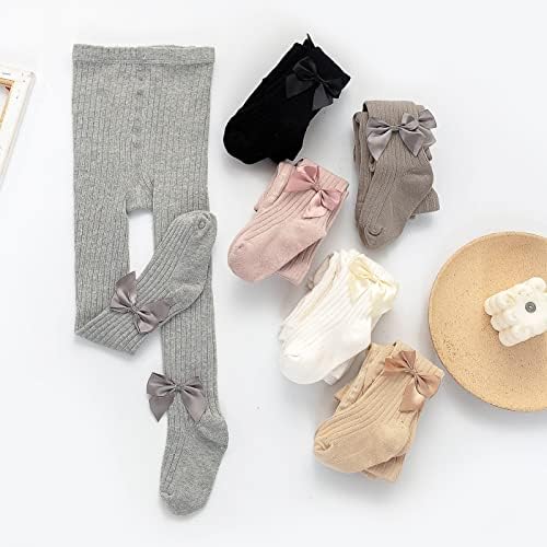 Детски Трикотажни Памучни Чорапогащи за момичета с хубав Нос, Памучни Чорапогащи 3 опаковки за 2-12 Години