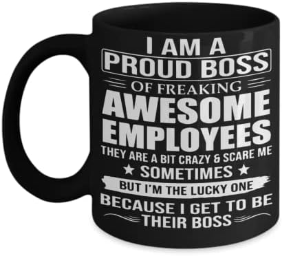 Кафеена чаша на Шефа кафеена чаша boss подарък на шефа забавно кафеена чаша boss най-добрия подарък на Шефа