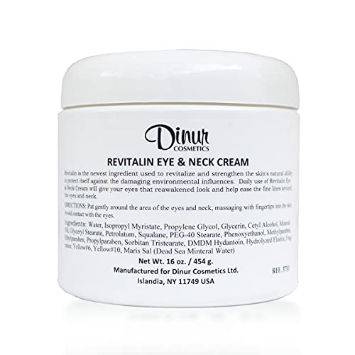 Възстановяващ крем за очи и шията Dinur Cosmetics 16 грама.