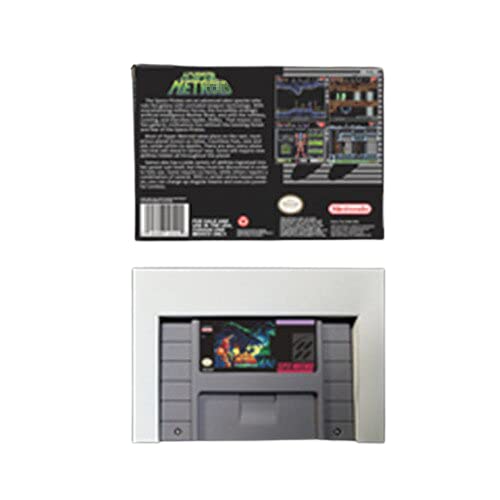 Samrad Super Metroided Hyper Версия - Игрална карта RPG Battery Save US Версия на Дребно Кутия