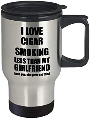 Чаша за пътуване с човек за пушачи на Пури Забавна Идея за Подарък за Свети Валентин За приятеля ми От една
