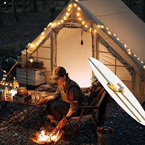 AOPANDA 4mm13ft 4 Метра Външна Найлон Светоотражающая Ветрозащитная въже с катарама от Алуминиева Сплав за обвързване на палатки. Подходящ за къмпинг, туризъм, спорт на от